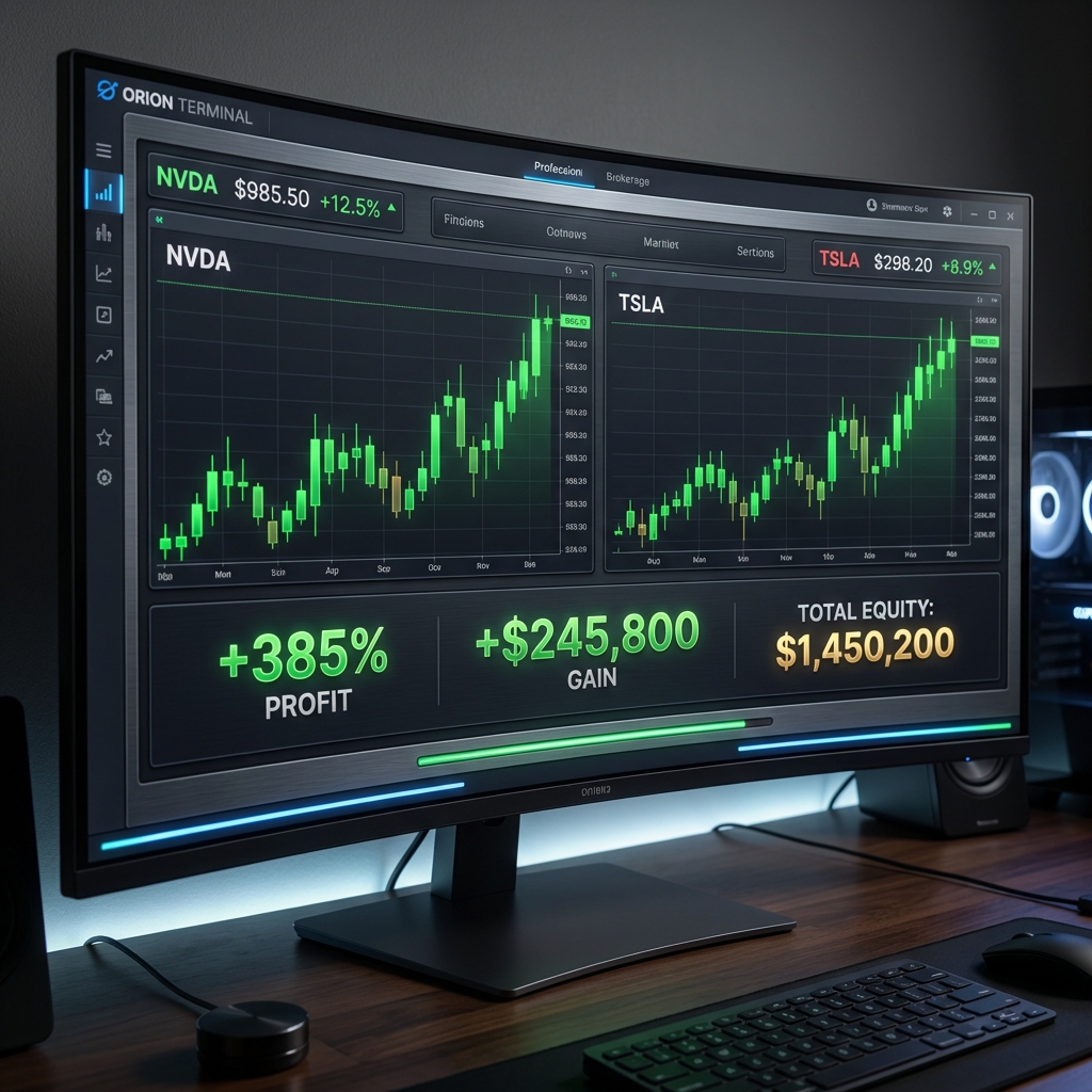 Ganancias de trading
